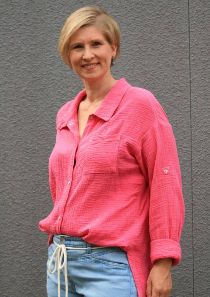 25 32 Musselin nähen Schnittmuster Oversizebluse Cannes Musselinbluse Schnittmuster Meine Herzenswelt (14)