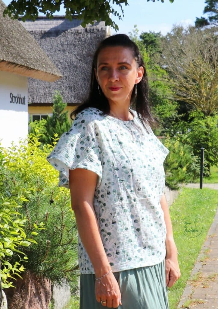 25 32 Musselin nähen Schnittmuster Rüschenshirt Alcudia Shirt Musselin Schnittmuster Meine Herzenswelt (5)