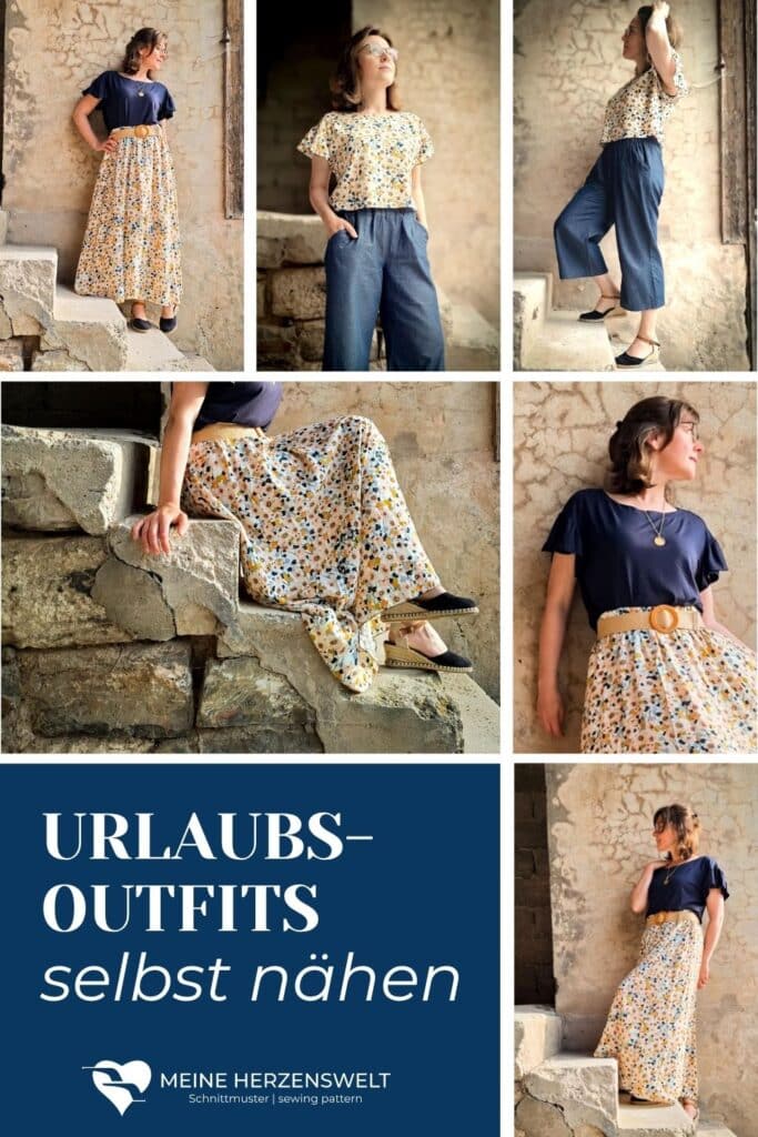 25 32 Sommeroutfit für Damen nähen Stylingideen DIY Outfit Schnittmuster Meine Herzenswelt Kundenbeispiel (14)