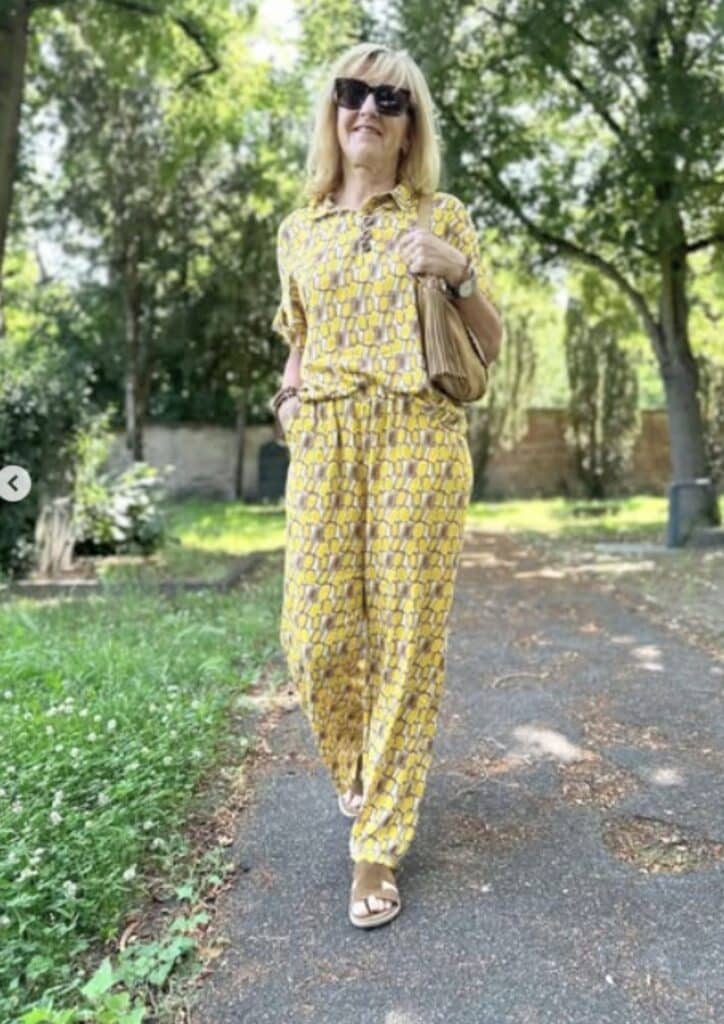 25 35 Kundenbeispiel Nähen Ü50 Sommerhose nähen Stoffhose nähen Schnittmuster Ursel Wessel Meine Herzenswelt (6)