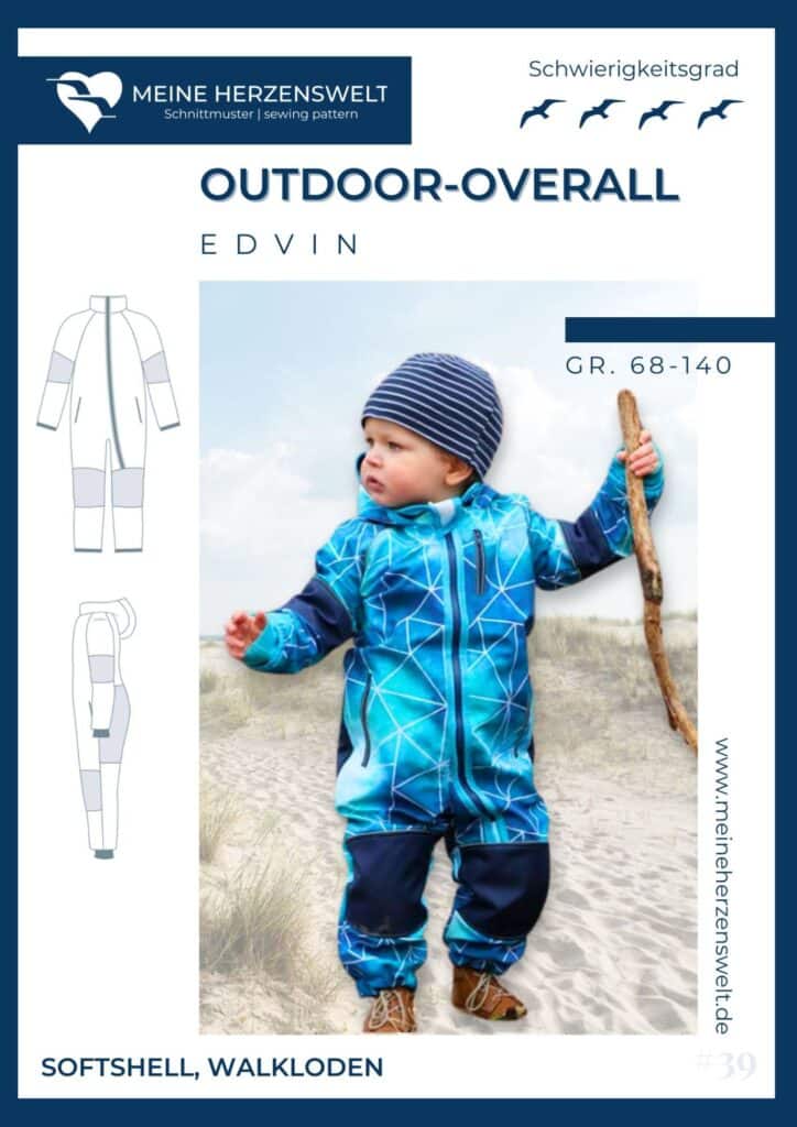 25 39 Softshell nähen Tipps Softshell Schnittmuster für Damen, Herren, Kinder Meine Herzenswelt (3)