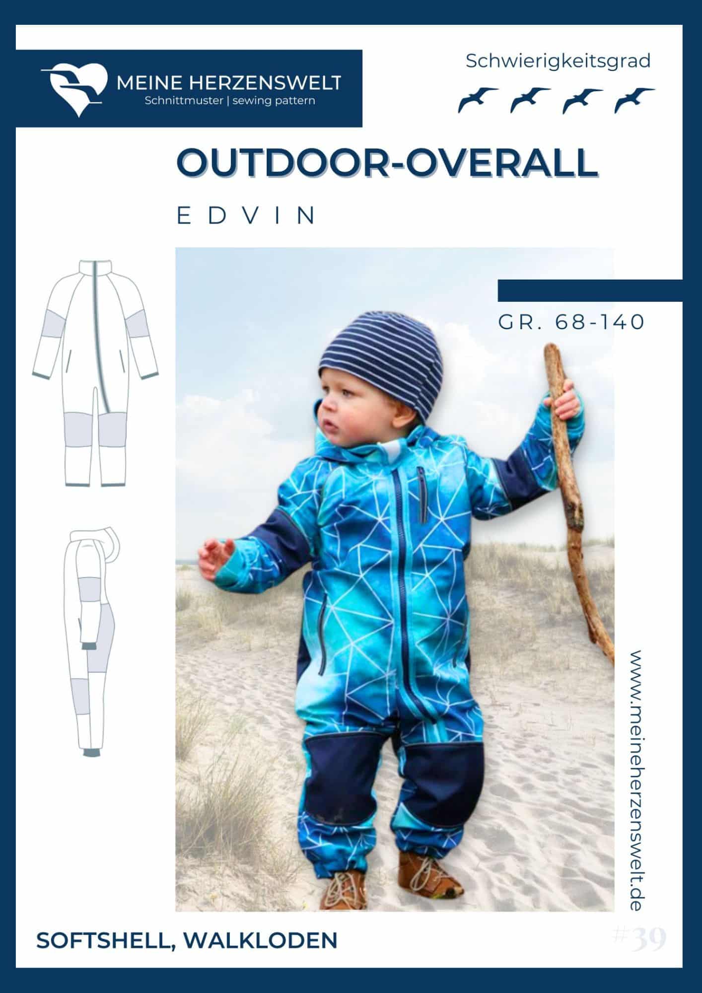 25 39 Softshell nähen Tipps Softshell Schnittmuster für Damen, Herren, Kinder Meine Herzenswelt (3)