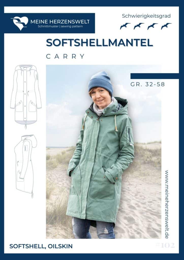 25 39 Softshell nähen Tipps Softshell Schnittmuster für Damen, Herren, Kinder Meine Herzenswelt (4)