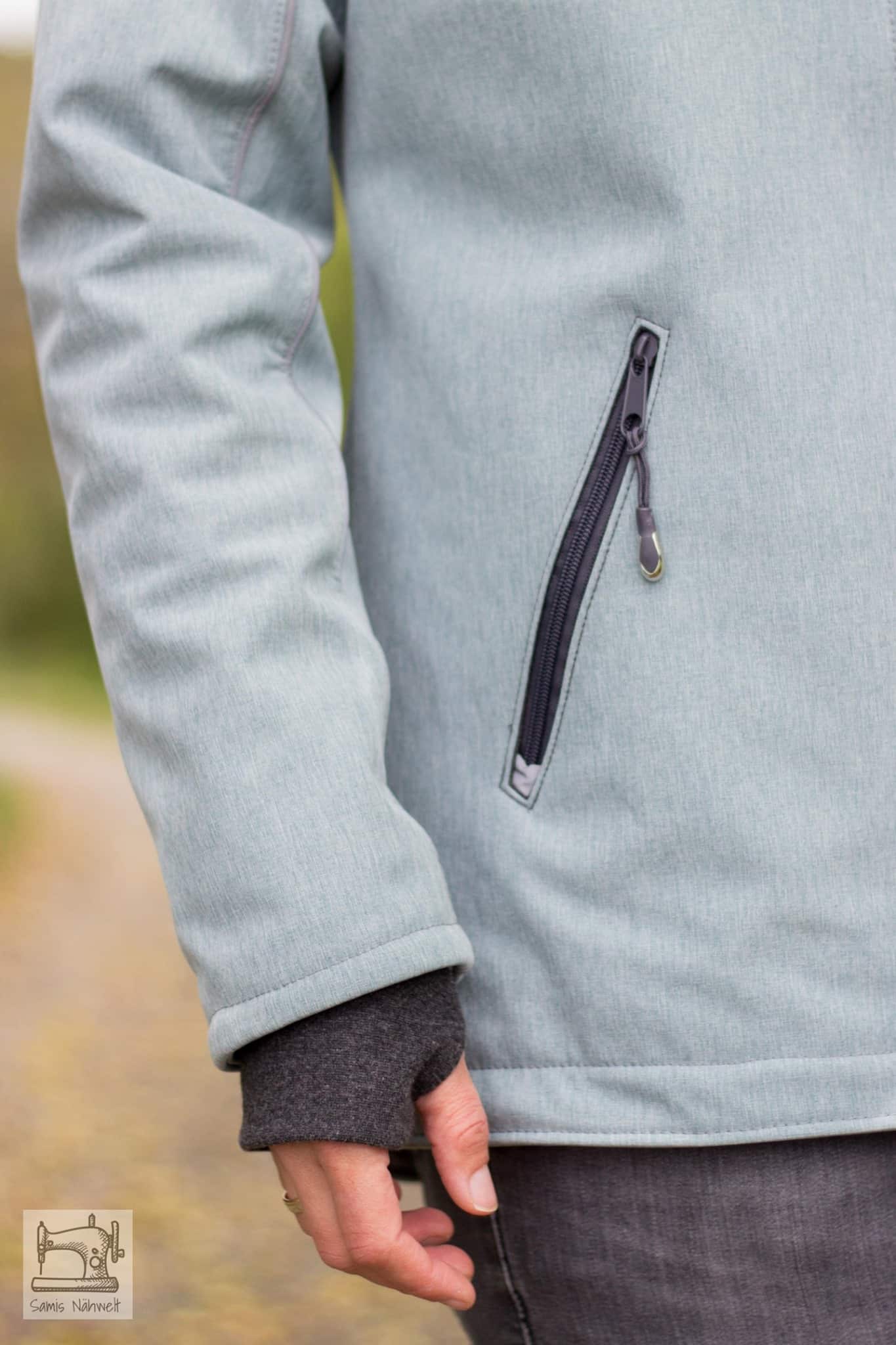 Softshelljacke Pablo - Schnittmuster 3in1 Jacke - Outdoorjacke nähen für Damen - Gabi Mayer