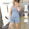 L070 Lookbook Lucy & Suri Jumpsuit Romper Tanktop Shorts Schnittmuster Nähen Meine Herzenswelt