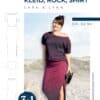 S065 Titelbild Cara & Lynn Kleid Jerseykleid Shirt Rock Schnittmuster Nähen Meine Herzenswelt