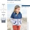 S115 Titelbild deine Clara lange Sweatjacke Kinder Schnittmuster Nähen Meine Herzenswelt