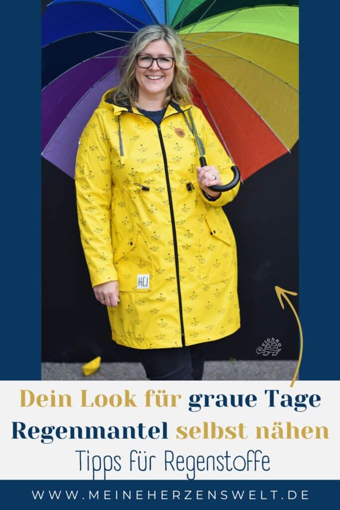 25 45 Regenjacke nähen Regenmantel nähen für Damen Schnittmuster Meine Herzenswelt meine Carry (6)