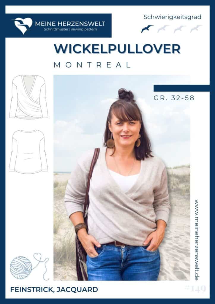 Schnittmuster für Strickstoffe Strickstoffe Nähen Schnittmuster für Damen aus Strick Meine Herzenswelt (4)