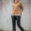 Outfit zum Nähen Kombi Schnittmuster Hose Jill Lederleggings Hoodie Montana Meine Herzenswelt - tanteemma