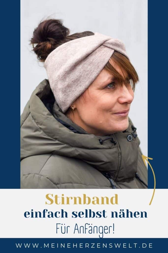 26-3 - Last-Minute-Geschenk-Idee - XXL Stirnband mit Knoten - selbst nähen - für Anfänger - Schnittmuster - Meine Herzenswelt (2)